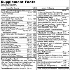 MoxyVites label close-up highlights 44 whole foods for comprehensive nutrients