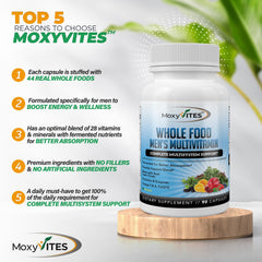 MoxyVites probiotics omegas softgels illustrate balanced gut and heart support