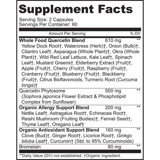 MoxyVites Quercetin Bromelain capsules offer vegan daily antioxidant support
