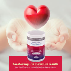 Mpain Blood Flow Super Formula ingredients label highlights L-Arginine and L-Citrulline