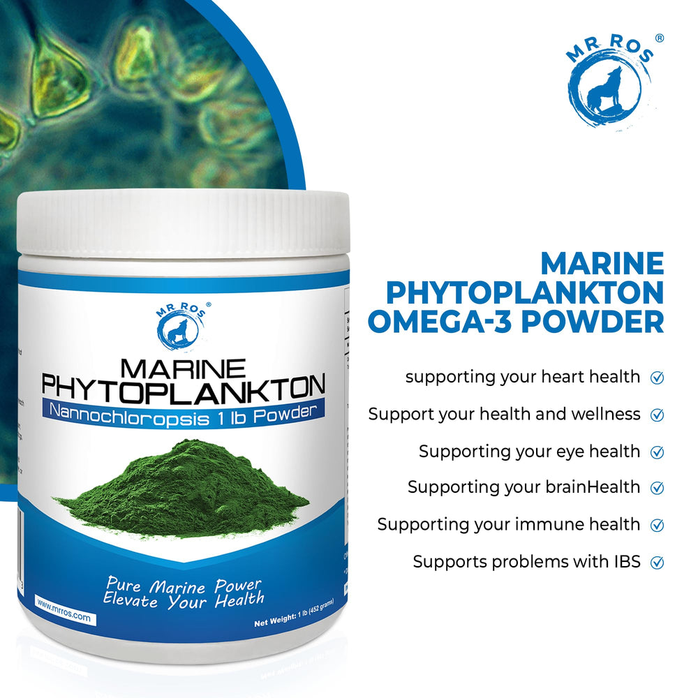 Non-GMO and additive-free Mr Ros Marine Super Greens for clean-label use