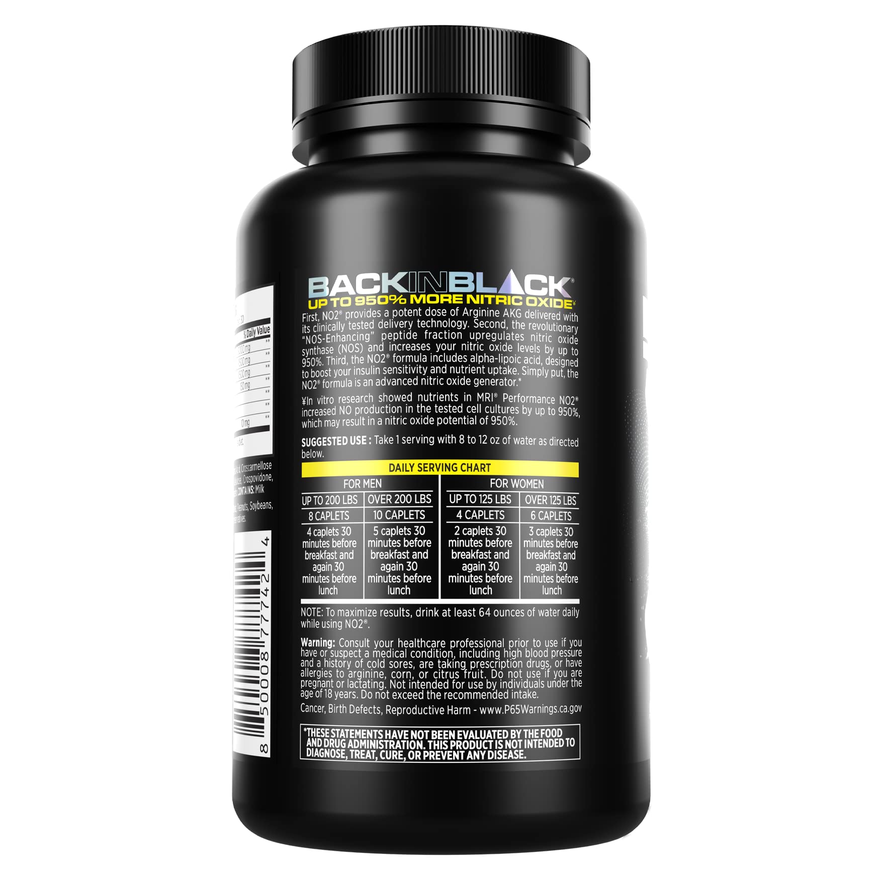 MRI Performance NO2 bottle shown with water and gym gear for active lifestyles.