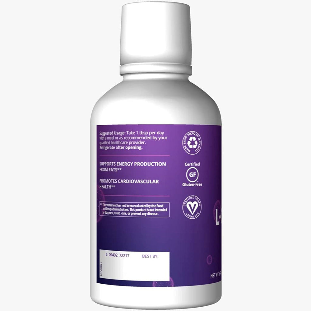 MRM CoQ-10 L-Carnitine liquid orange-vanilla flavor for daily use