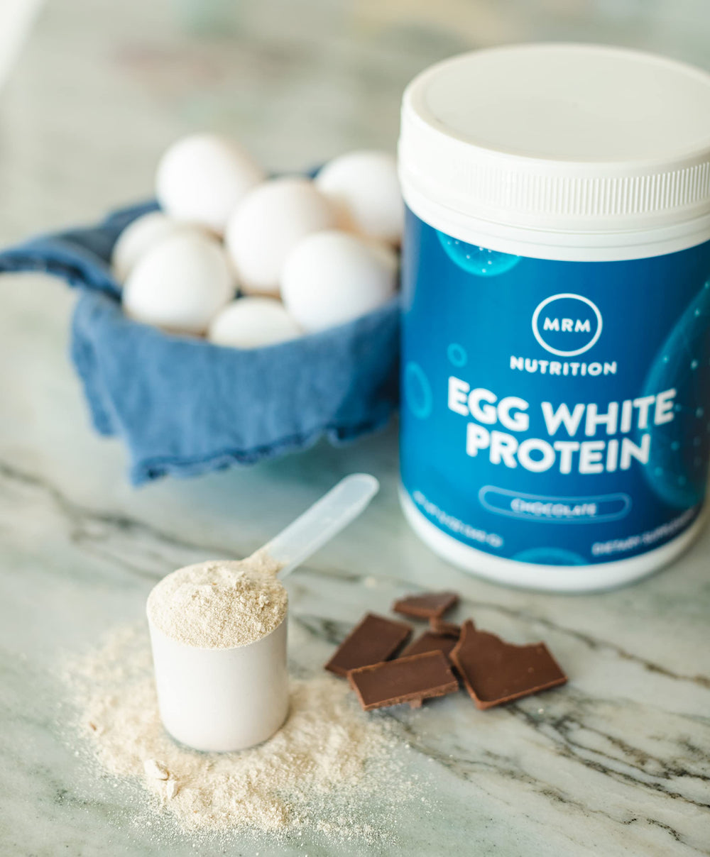MRM Egg White Protein Chocolate in baking-ready form for tasty, protein-rich snacks.