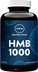 MRM HMB 1000 bottle label showcases science-backed formula for muscle support