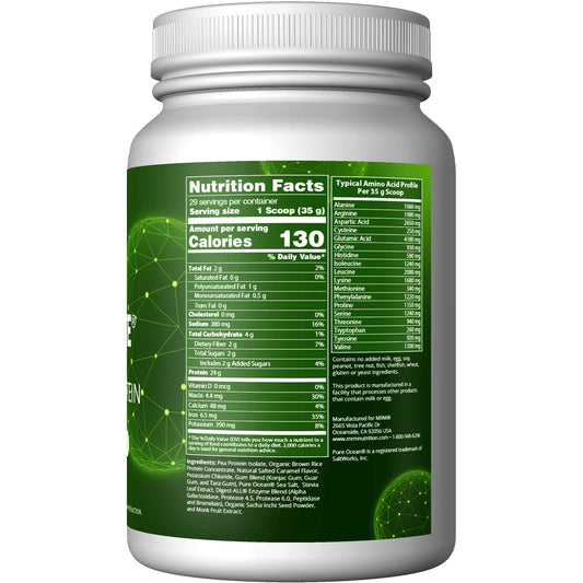 MRM Veggie Elite Protein shake showing salted caramel flavor for post-workout recovery.