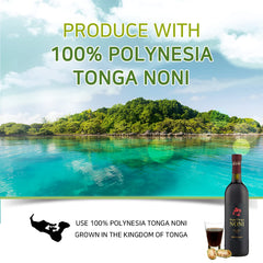 Royal Tonga Noni packaging box clearly shows the 2-pack