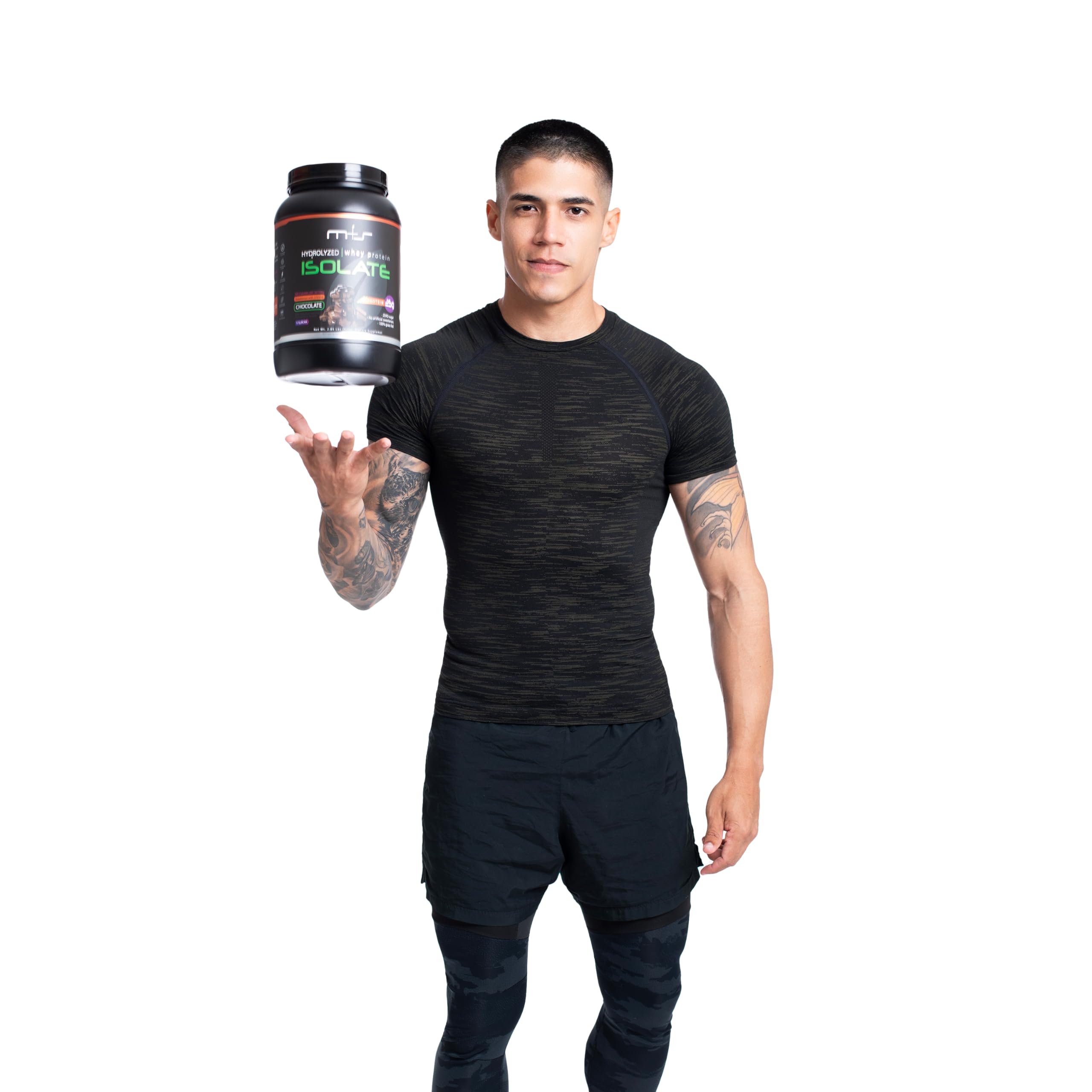 Post-workout M+S protein shake ready to fuel next session
