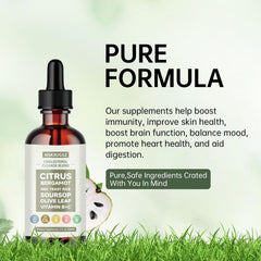 MSKXUGSZ Olive Leaf Drops bottle with clean label signaling natural wellness.