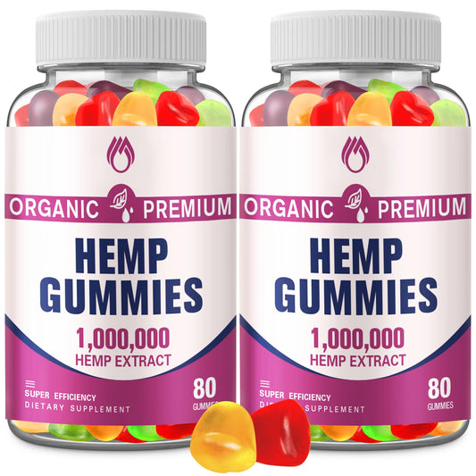 MSLOTAL bear gummies front packaging for daily relaxation with hemp.