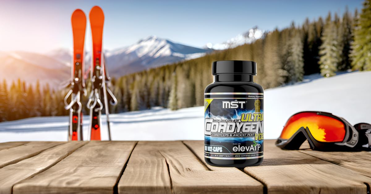 Ingredient panel of MST Cordygen VO2 Ultra featuring Cordyceps and Jiaogulan.