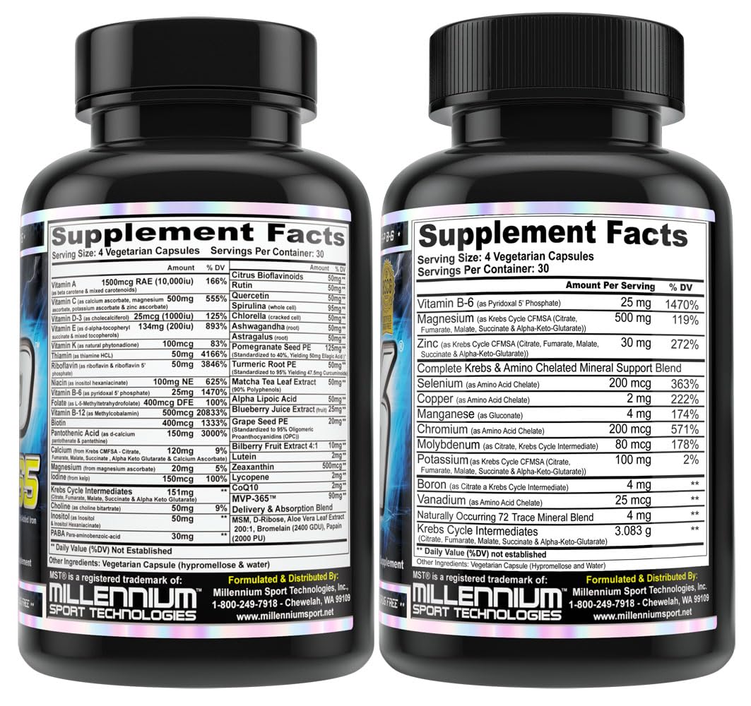 MST Foundation Stack packaging displays all-in-one setup for sleep, recovery, and nutrient balance.