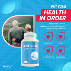 Go Out Extra Strength Boswellin Super closeup underscores potent herbal blend
