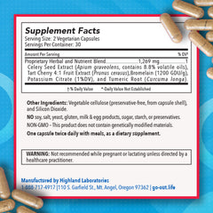 Go Out Extra Strength celery seed extract closeup indicating natural support for balance