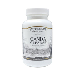 Mt. Capra CandaCleanse bottle and box promoting overall digestive balance