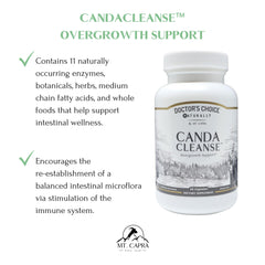 Olive leaf extract component in Mt. Capra CandaCleanse for gut balance
