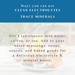 Mt Capra Clean Electrolytes goat milk whey source emphasizes natural mineral bioavailability