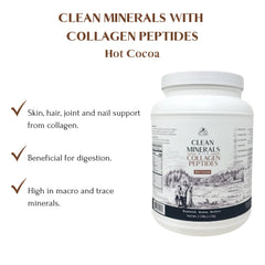 Mixing cup with Mt Capra minerals and collagen for hot cocoa.