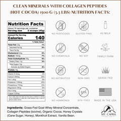 Mt Capra Clean Minerals powder in tin, easy scoop-and-mix.