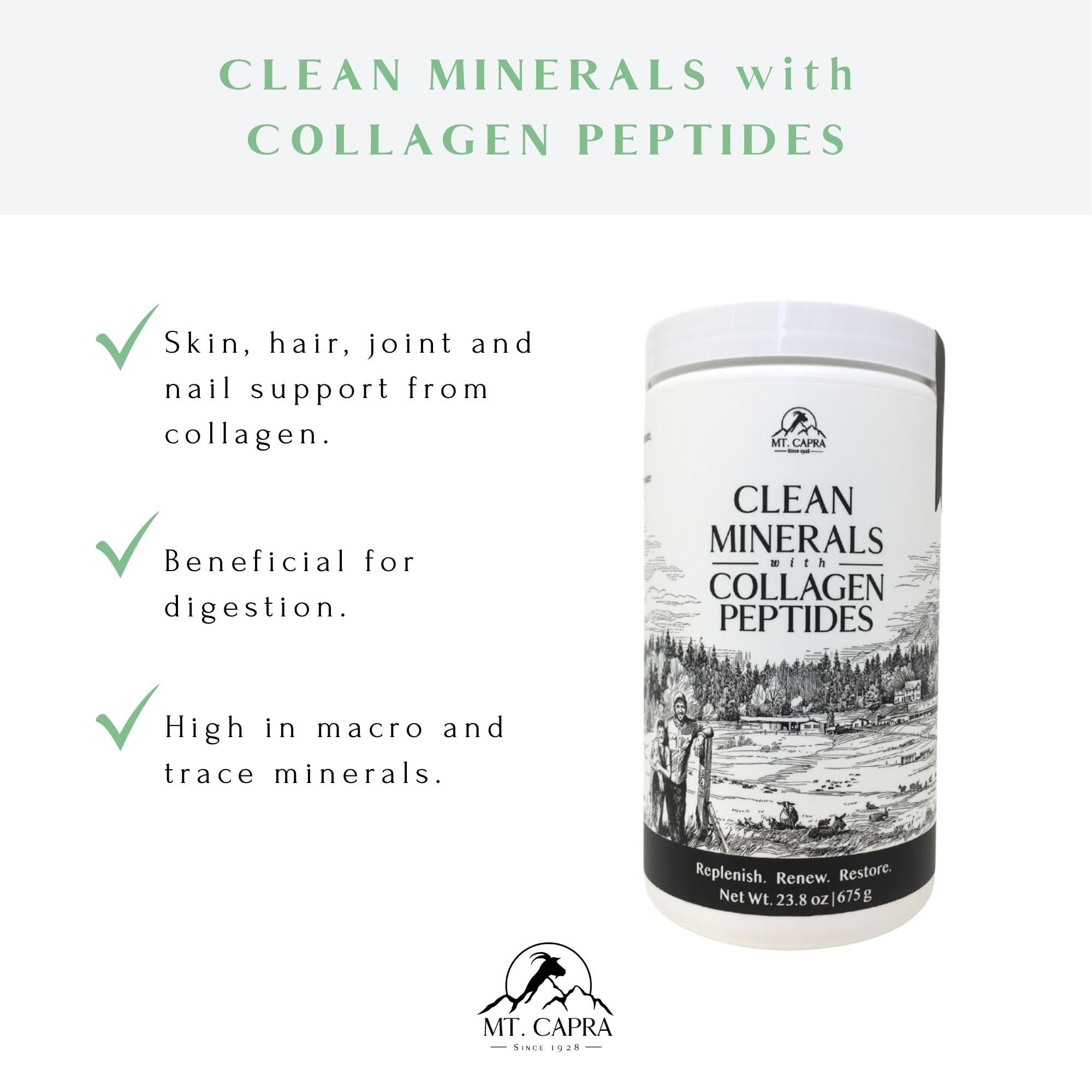 Mt. Capra Clean Minerals in a smoothie, highlighting versatile daily use