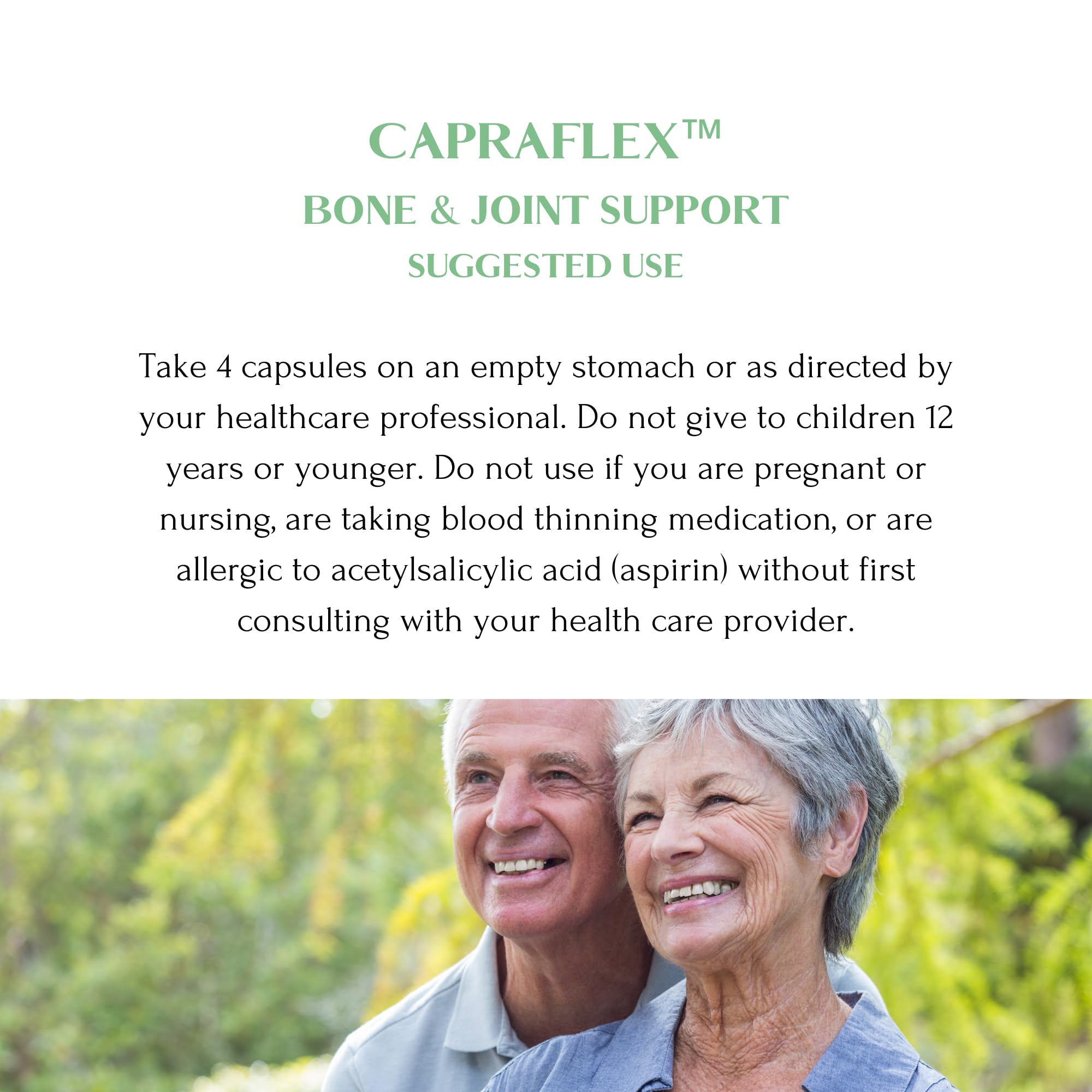 Minerals from goat whey represented alongside CapraFlex capsules
