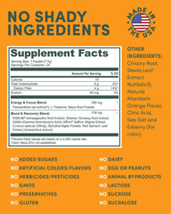 MTE Mango Pineapple flavor close-up suggests tropical, natural taste