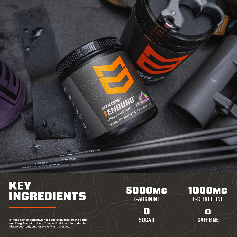 MTN OPS Enduro with black pepper extract enhances nutrient absorption.