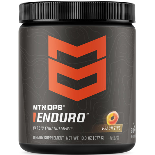 MTN OPS Enduro bottle close-up ideal for pre-workout hydration