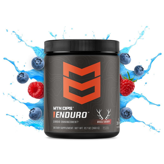 MTN OPS Enduro Nitric Oxide powder ready to mix for training sessions