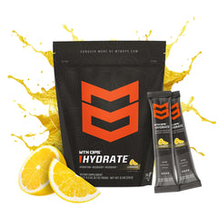 MTN OPS Hydrate single-serve packet on the go highlighting convenient travel hydration
