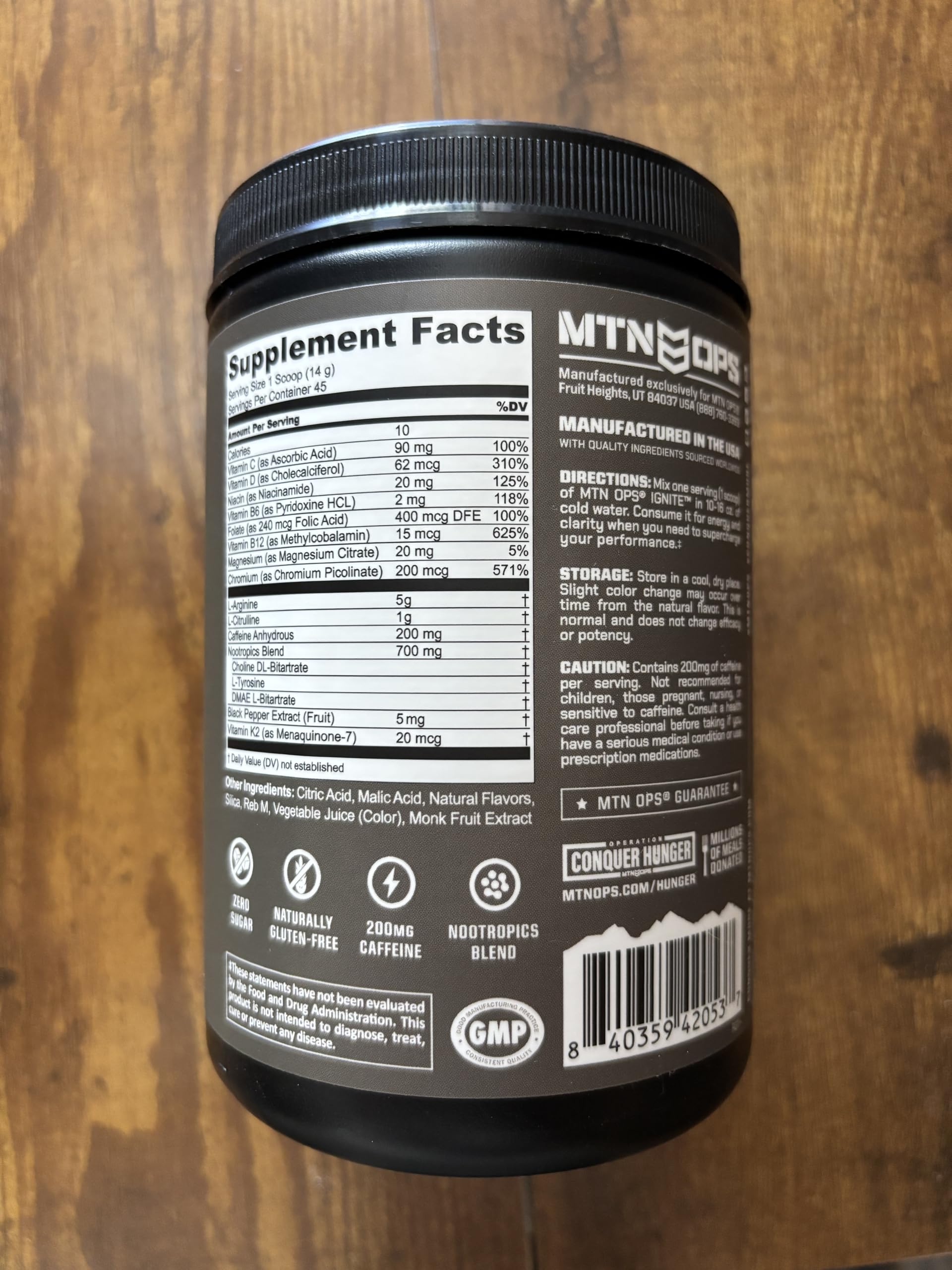 MTN OPS Ignite used in daily routines for steady energy and focus