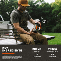 MTN OPS Ignite gluten-free and sugar-free formula in a clean energy option
