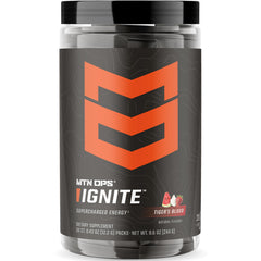 MTN OPS Ignite Trail Pack Tiger's Blood flavor ready for workouts