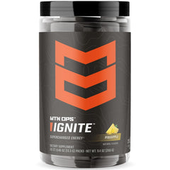 MTN OPS Ignite front view canister for outdoor energy on hikes