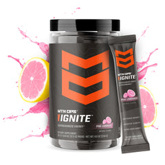 MTN OPS Ignite Trail Packs bottle and powder for trail-ready refreshment