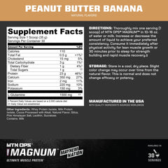 MTN OPS Magnum powder being mixed in a glass for a post-training shake