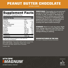 MTN OPS Magnum packaging highlighting gluten-free and zero sugar