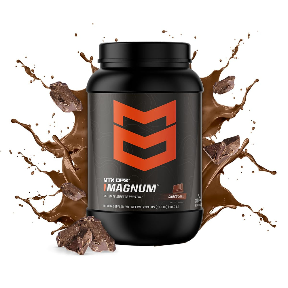 MTN OPS Magnum shake with water for lean muscle support