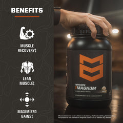 MTN OPS Magnum Vanilla tub with creamy texture signals natural flavor.