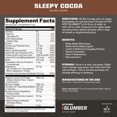 MTN OPS Slumber hot cocoa cup for a soothing pre-bed ritual.