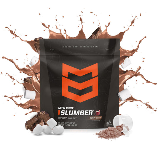 MTN OPS Slumber rooibos tea-boost showing antioxidant-rich blend.