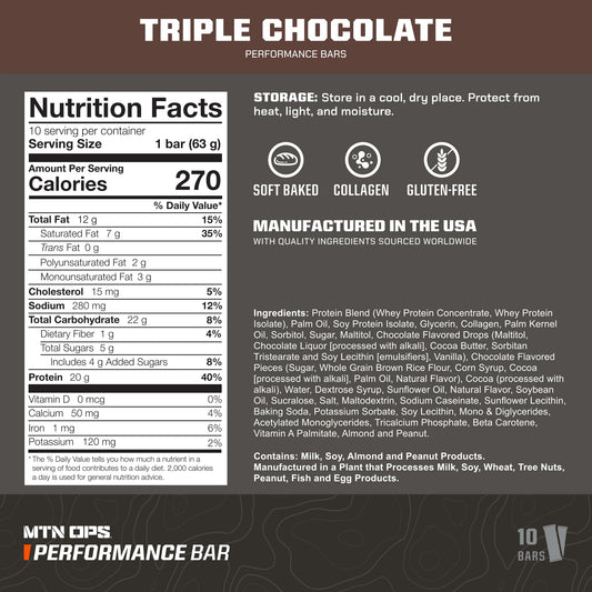 Close-up of MTN OPS Mudslide bar texture showing creamy chocolate for a satisfying snack