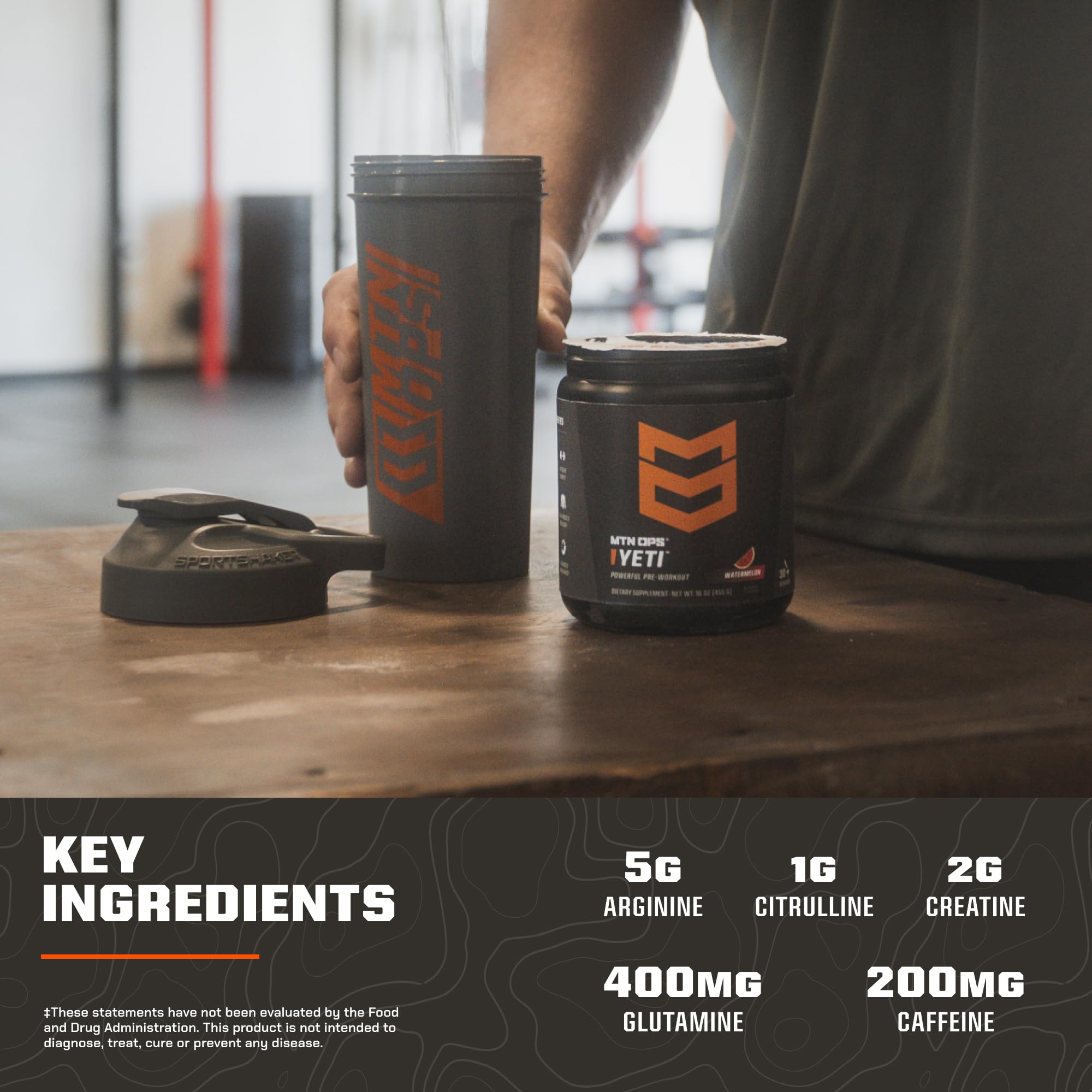 MTN OPS YETI athlete training image ready to energize workouts.