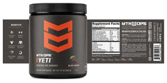 MTN OPS YETI black cherry mix being prepared for a workout.