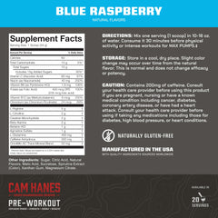 MTN OPS Yeti label close-up highlighting clean ingredients and zero sugar