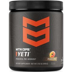 MTN OPS Yeti peach zing tub shows flavor and steady energy potential.