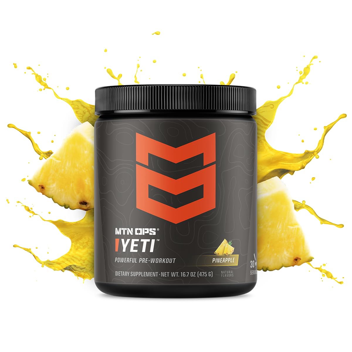 MTN OPS Yeti scoop ready for quick pre-workout mix