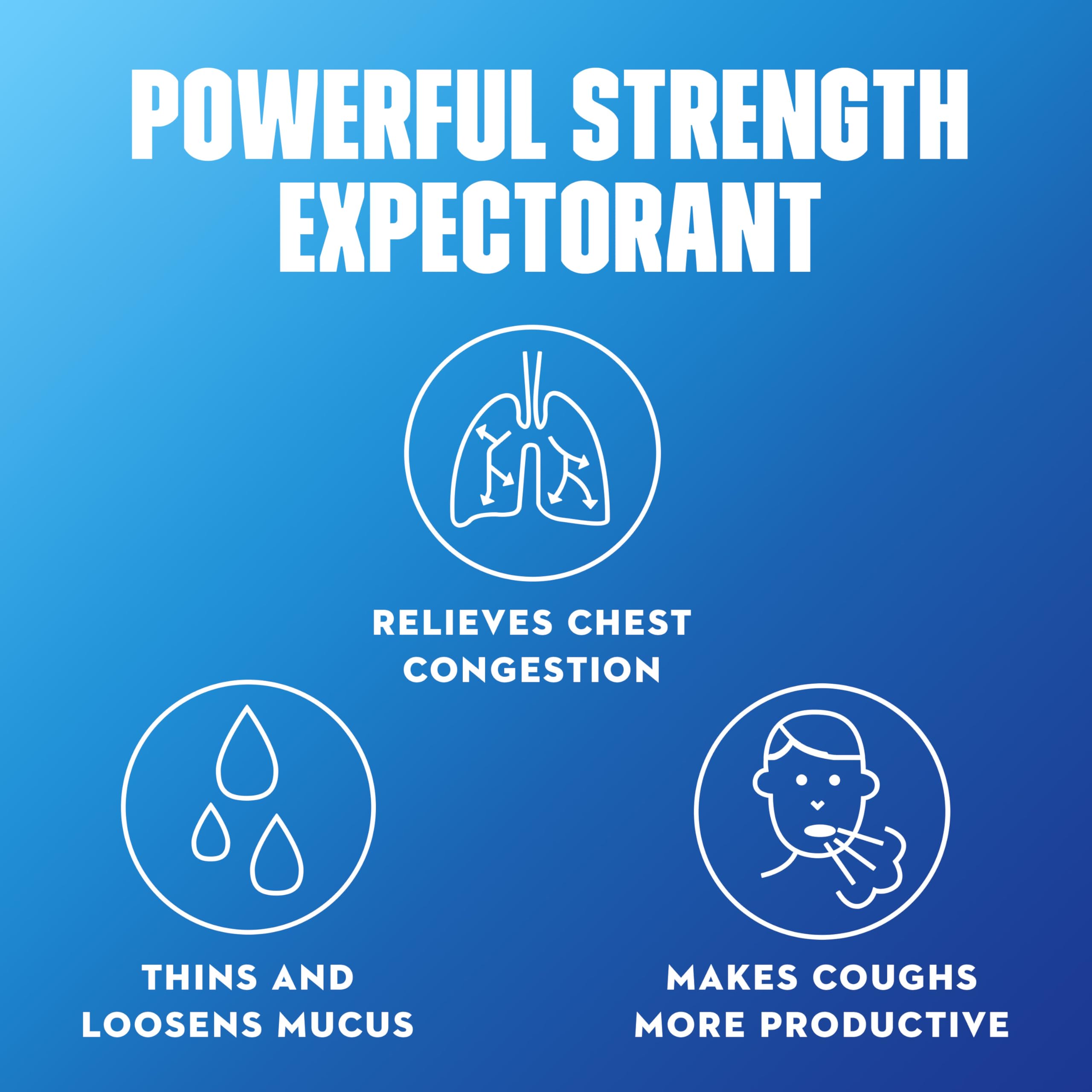 Mucinex 12 Hour bi-layer tablets closeup highlighting fast-acting and long-lasting relief.