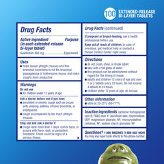 Mucinex 12 Hour tablets textured detail highlights tablet coating and size.