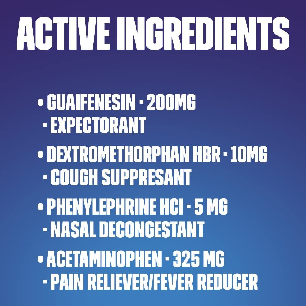 Box packaging of Mucinex Fast-Max on shelf showcases two-pack value